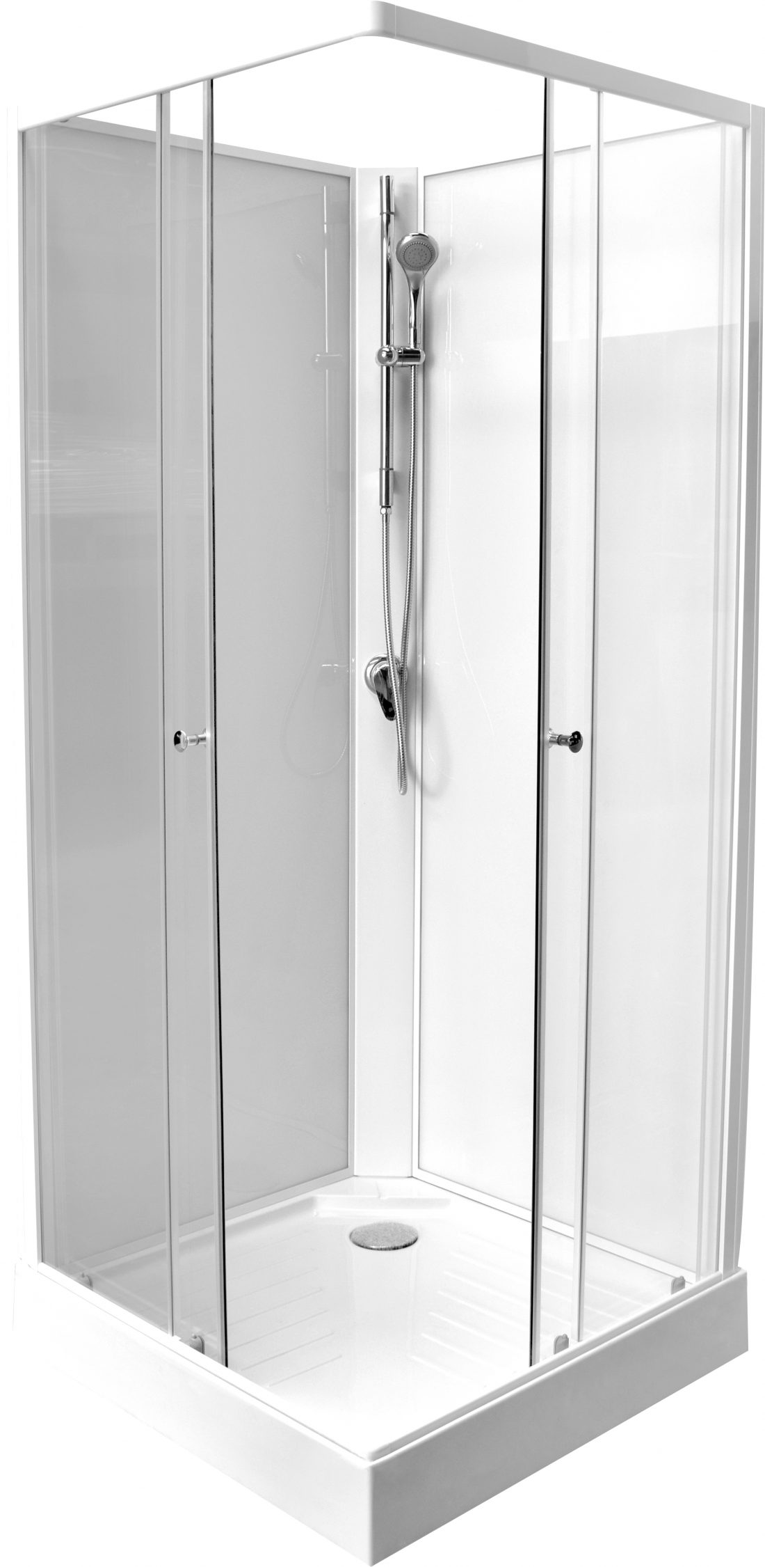Douchecabine 80x80, klein maar fijn! Douchecabine.nl