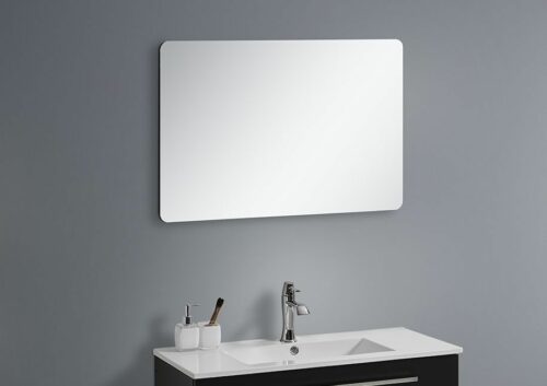 Badkamer spiegel zwart