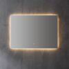 Spiegel decor met indirecte LED verlichting, 3 kleur instelbaar & dimbaar