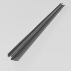 Profiel Binnenhoek Chroom 300 cm (inkortbaar)