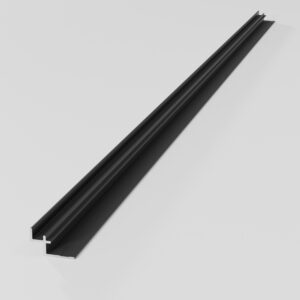 Profiel Binnenhoek Matzwart 300 cm (inkortbaar)