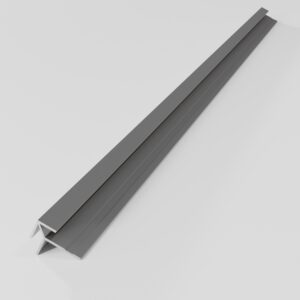 Profiel Buitenhoek Chroom 300 cm (inkortbaar)