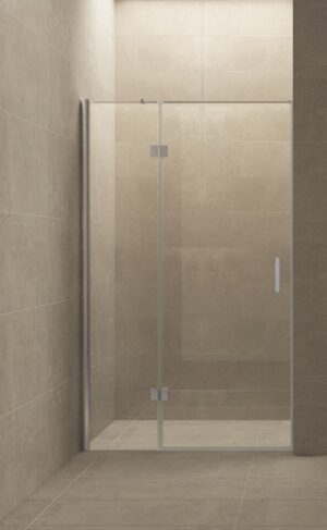 Douchedeur vast paneel + draaideur productfoto