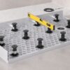 Opbouw douchebak potenset